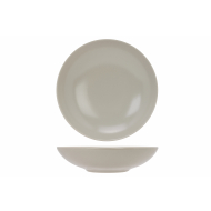 Cosy&Trendy Venus Assiette Creuse -Mat - Ø21xH5cm - Grès - Ivoire - Marque Cosy & Trendy - Couleur Ivoire - Matériel Poterie