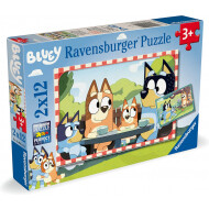 Ravensburger Puzzle Bluey - À partir de 3 ans - 2x12 pièces - Age à partir de 3 ans