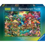 Ravensburger Puzzle Village des Champignons Joyeux - À partir de 14 ans - 1000 pièces - Age à partir de 14 jaar