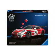 Ravensburger 3D Puzzle Iconics : Porsche 911 "Édition Salzbourg" - Lumière - De 8 ans - 154 pièces - Age à partir de 8 ans