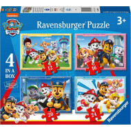 Ravensburger Puzzle Pat’ Patrouille - Dès 3 ans - 12+16+20+24 pièces - Age à partir de 3 ans