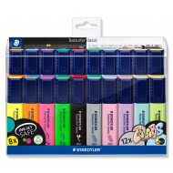 Staedtler Textsurfer Classic Colors Surligneurs - 20 pièces - Marque Staedtler - Type d'écriture Marqueur - Couleur Multicolore