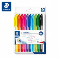 Staedtler Gekleurde Balpennen - Verschillende Schrijfkleuren - 10 stuks - Merk Staedtler - Type schrijfgerief Balpen - Kleur Multicolor