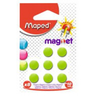 Maped Aimants - Ø10mm - Plastique - 8 pièces - 3ass - Marque Maped - Type de matériel de fixation Aimant permanent