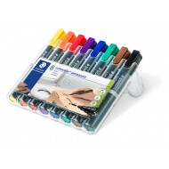 Staedtler Lumocolor Permanent Marqueur - 2mm - 8 pièces - Marque Staedtler - Couleur Multicolore - Type d'écriture Marqueur permanent