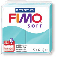 Staedtler FIMO Soft Pâte à Modeler à Durcir au Four - 57g - Menthe - Marque Staedtler - Age à partir de 8 ans