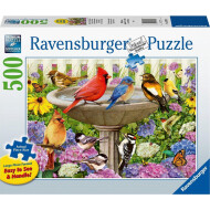 Ravensburger Puzzle Au Bain des Oiseaux - Dès 9 ans - 500 pièces - Age à partir de 9 ans