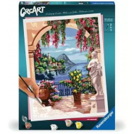 Ravensburger CreArt Junior Lago Maggiore - Schilderen op Nummer - Vanaf 12 Jaar - Leeftijd vanaf 12 jaar