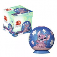 Ravensburger 3D Puzzle Ball Disney Stitch Angel - À partir de 6 ans - Age à partir de 6 ans