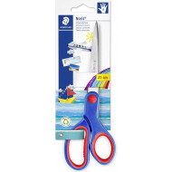Staedtler Noris Ciseaux pour Loisirs Creatifs - Droitier - Asymétrique - 21cm - Bleu - Marque Staedtler