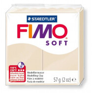 Staedtler FIMO Soft Pâte à Modeler à Durcir au Four - 57g - Sahara - Marque Staedtler - Age à partir de 8 ans