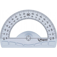 Maped Geometric Gradenboog 180° - 12cm - Transparant - Merk Maped