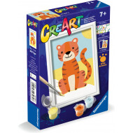 Ravensburger CreArt Tigre Sauvage - Peinture par Numéros - Dès 7 ans - Age à partir de 7 ans