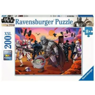 Ravensburger Puzzle The Mandalorian - Dès 8 ans - 200 pièces XXL - Age à partir de 8 ans