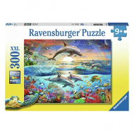 Ravensburger Puzzle Paradis des Dauphins - Dès 9 ans - 300 pièces - Age à partir de 9 ans