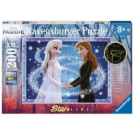 Ravensburger Puzzle Disney La Reine des Neiges 2 Sœurs pour Toujours - Dès 8 ans - 200 pièces - Age à partir de 8 ans