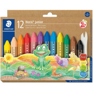 Staedtler Noris Junior Waskrijt - 12 stuks - Merk Staedtler