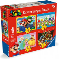 Ravensburger Puzzle Super Mario - À partir de 3 ans - 12+16+20+24 pièces - Age à partir de 3 ans