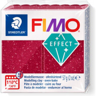 Staedtler FIMO Effect Galaxy Pâte à Modeler à Durcir au Four - 57g - Rouge Galaxy - Marque Staedtler - Age à partir de 8 ans