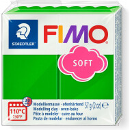 Staedtler FIMO Soft Pâte à Modeler à Durcir au Four - 57g - Vert Tropical - Marque Staedtler - Age à partir de 8 ans
