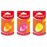 Mapen Neon I-Gloo Potloodslijper met Opvangbakje - 1 Gat - 3ass - Merk Maped