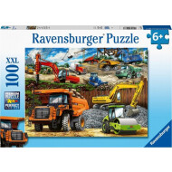 Ravensburger Puzzle Engins de Construction - Dès 6 ans - 100 pièces - Age à partir de 6 ans