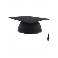 Chapeau de Graduation - Adulte - Noir