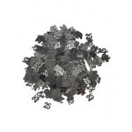 Tafelconfetti 25 Jaar - Zilveren Huwelijk - Zilver - Topper