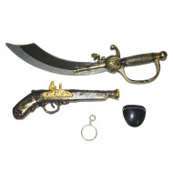 Piraten Speelset - Kunststof - 4 delig