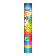 Confettikanon met Luchtdruk - 40cm - Karton - Multicolor