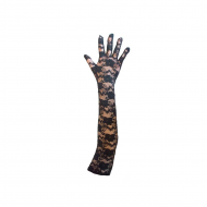 Kanten Handschoenen - One Size - 45cm - Zwart