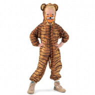 Costume Tigre Bébé - Déguisement - Taille 74 - Brun - 3 pièces - Age 6 jusqu'à 9 mois