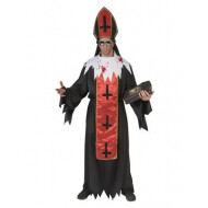 Pape Horror - Déguisement - Taille 48-50 - Noir - 2 pièces - Sexe Hommes - Taille  48/50