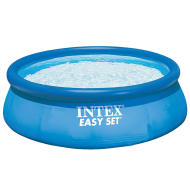 Easy set pool Ø 244x61 cm sans pompe filtre - Nouveau depuis 01/06/2021 - Marque Intex - Couleur Bleu