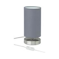 Brilliant Clarie Tafellamp - Dimbaar - Ø13cm - Metaal - Grijs - Kleur Grijs - Dimbaar Ja - Type lamp Lamp niet inbegrepen - Fitting Nvt - Materiaal Metaal