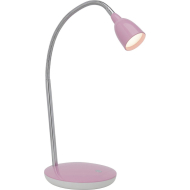 Brilliant Anthony Lampe de bureau – 28x16x40cm – Plastique/Métal – Rose - Couleur Rose - Dimmable Non