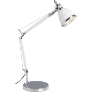 Brilliant Octavia Lampe de bureau – 50x21x47,5cm – Métal – Chrome - Couleur Chrome - Dimmable Oui