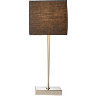 Brilliant Aglae Tafellamp - Touch - Dimbaar - Ø16.50cm - Metaal - Antraciet - Kleur Antraciet - Type lamp Lamp niet inbegrepen - Dimbaar Ja - Fitting Nvt - Materiaal Metaal