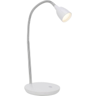 Brilliant Anthony Lampe de bureau – 28x16x40cm – Plastique/Métal – Blanc - Dimmable Non - Couleur Blanc