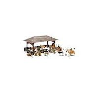 La ferme avec figurines - Surmatelas - Marque DDD Toys - Age à partir de 3 ans