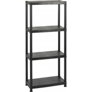 Practo Home Opbergrek Plasti Rack 063N - 4 Legborden - 130x60x30cm - Kunststof - Nieuw sinds 31/03/2021 - Merk Practo Home
