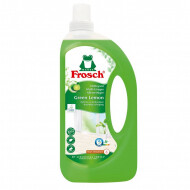 Nettoie-tout green lemon 1 L - Marque Frosch - Convient pour Four,Planchers et fenêtres,Induction,Extérieur,Murs,Électrique,Cuisine,Gaz,Intérieur,Carreaux céramiques - Contenu 1 l