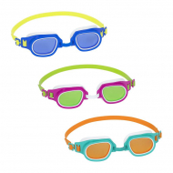 Bestway Zwembril Sport-Pro - Unisex - Siliconen Frame - Verschillende Kleuren - Merk Bestway - Kleur Meerkleurig - Leeftijd vanaf 7 jaar