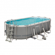 Bestway Levant Opzetzwembad - 549x274x122cm - Ovaal - Merk Bestway