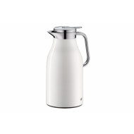 Alfi Skyline Cruche - 1,5L - Verre/Acier Inoxydable - Blanc Coco