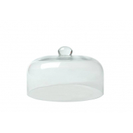 Cosy&Trendy Stolp - Ø24,5x15cm - Glas - Merk Cosy & Trendy - Kleur Transparant