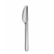 Amefa Leaves Couteaux de Table - Acier Inoxydable - Argent - 20 Pièces - Marque Amefa