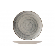 Cosy&Trendy Assiette Plate -Ø26cm - Grès - Bleu - Marque Cosy & Trendy - Couleur Bleu - Matériel Poterie