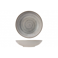 Cosy&Trendy Assiette Creuse - Ø21cm - Grès - Bleu - Marque Cosy & Trendy - Couleur Bleu - Matériel Poterie