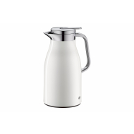 Alfi Skyline Pourer - 1L - Verre/Plastique/Métal - Blanc Alpin